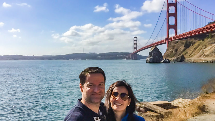 A selfie preferida de um período sabático