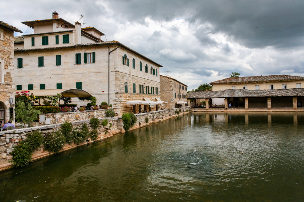 Bagno Vignoni em Toscana Bagno Vignoni em Toscana