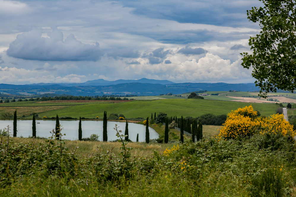 A bela região da Toscana A bela região da Toscana