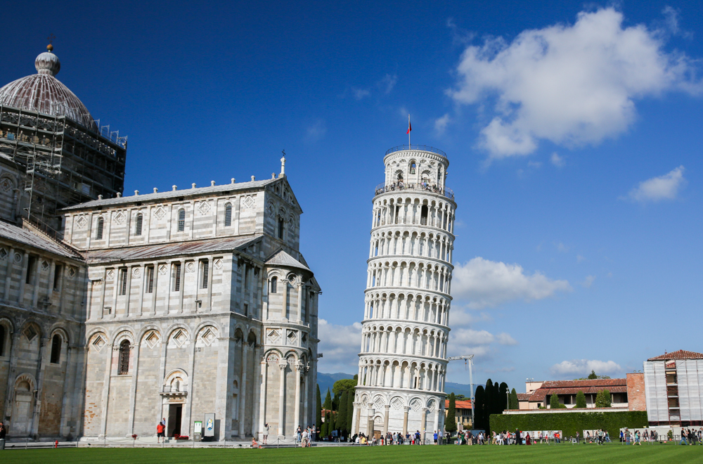 Torre de Pisa na Região da Toscana Torre de Pisa na Região da Toscana