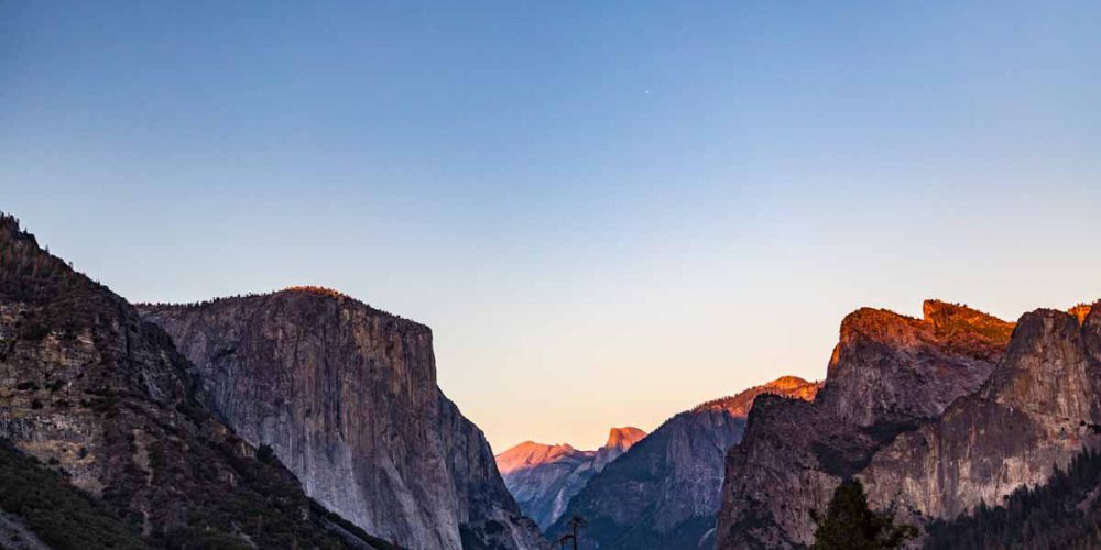 El Capitan no Parque Nacional de Yosemite