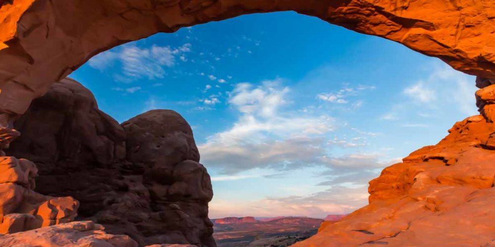 North Window no Parque Arches