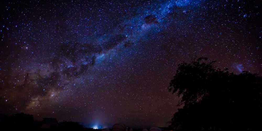 Vista da Via Láctea no Céu do Atacama - Tour Astronômico