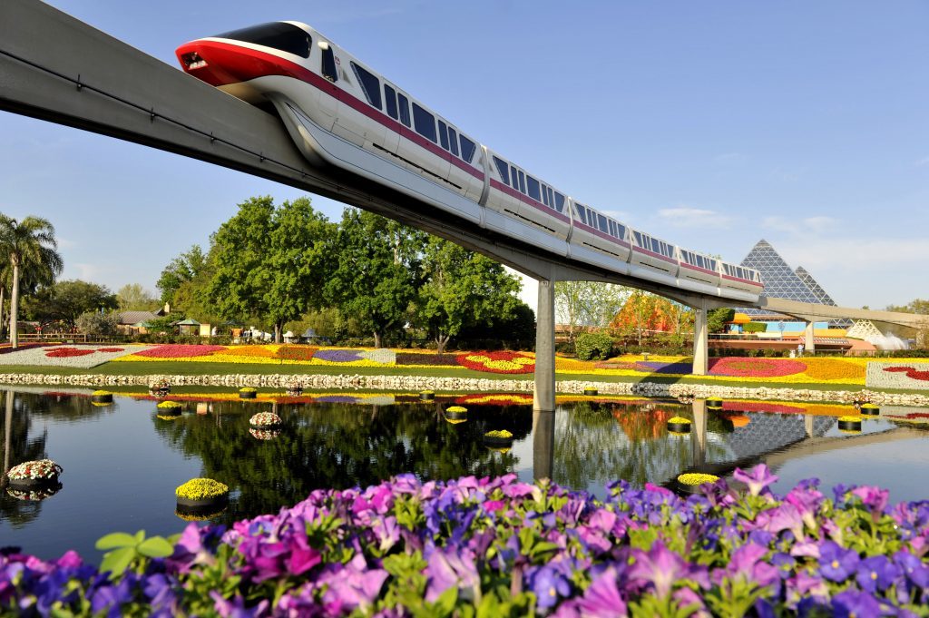 Festival Internacional das Flores e Jardins no Epcot Center ( imagem pertence a Disney )