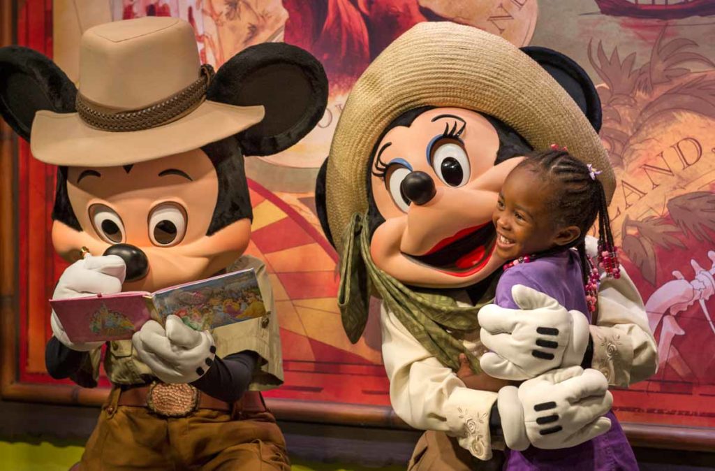 Mickey Mouse & Minnie nos Parques da Disney