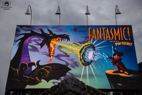 Fantasmic nos parques da Disney