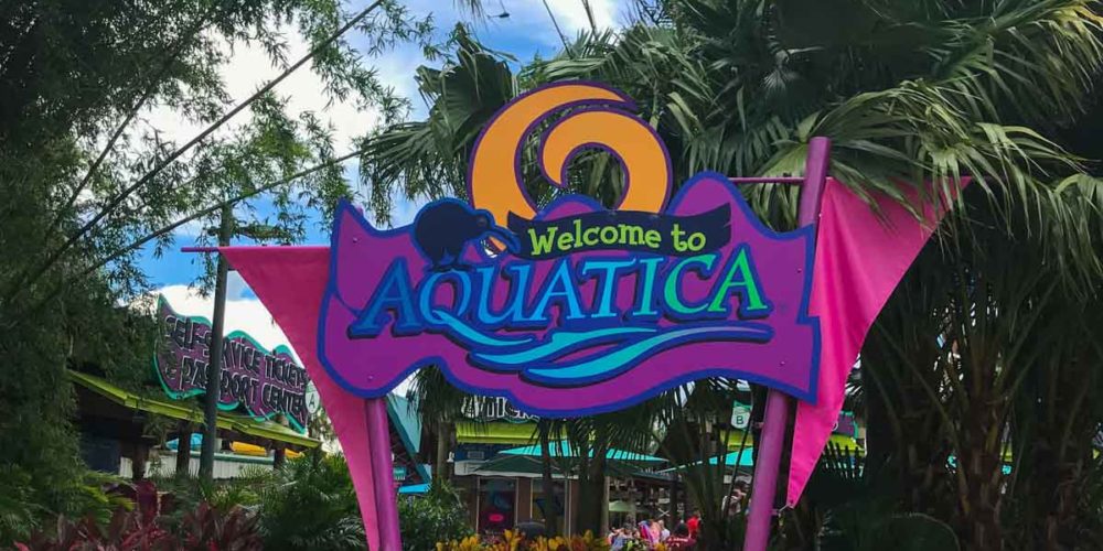 Entrada do Aquatica Orlando