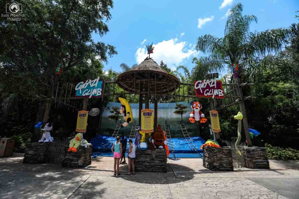 Atrações para as crianças pequenas no busch gardens
