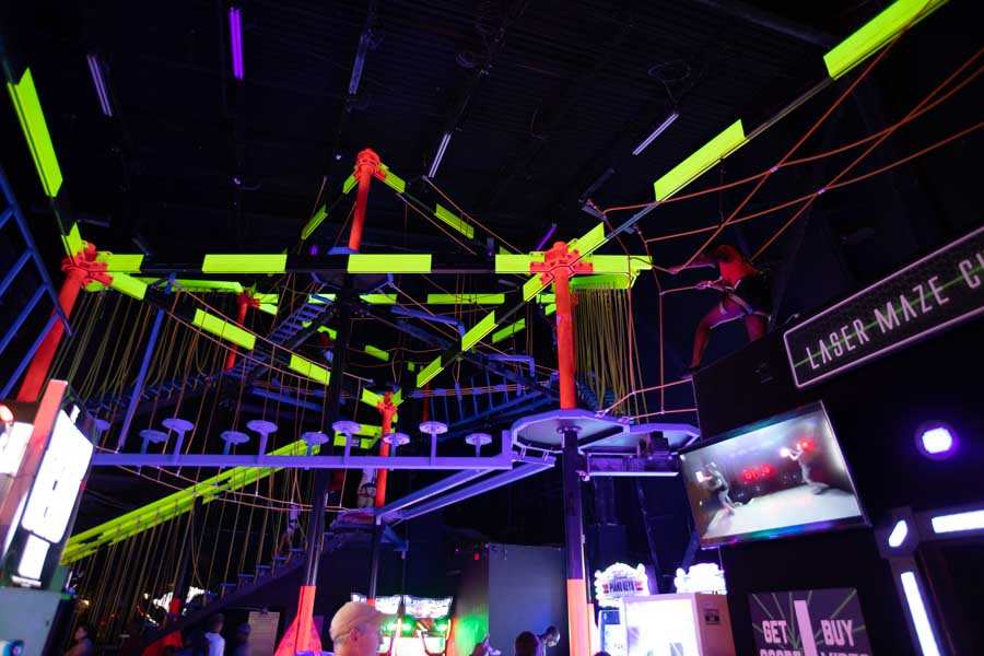 Indoor Ropes Course no Wonderworkds em Orlando