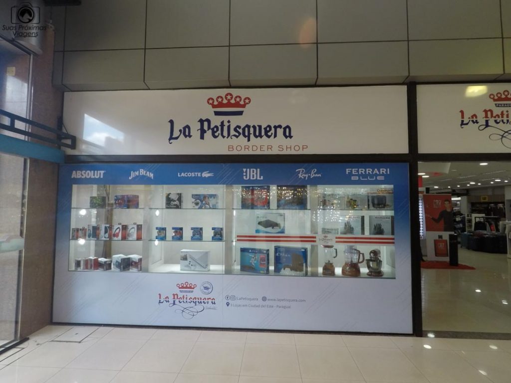 Vista da loja La Petisquera, Shopping Del Este