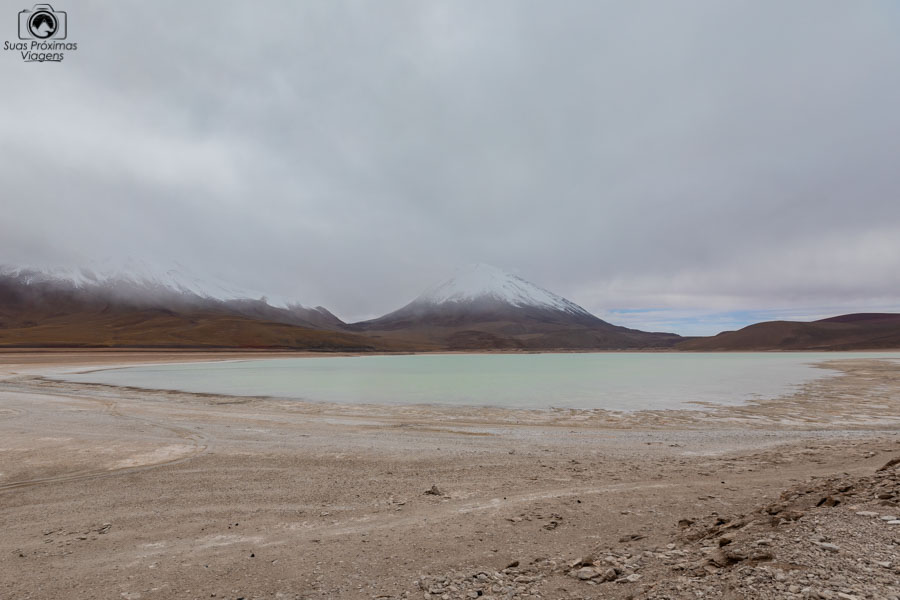 Foto da Laguna Verde a caminho do Salar de Uyuni