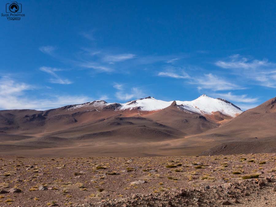 Foto do Deserto de Dali no sul da Bolívia