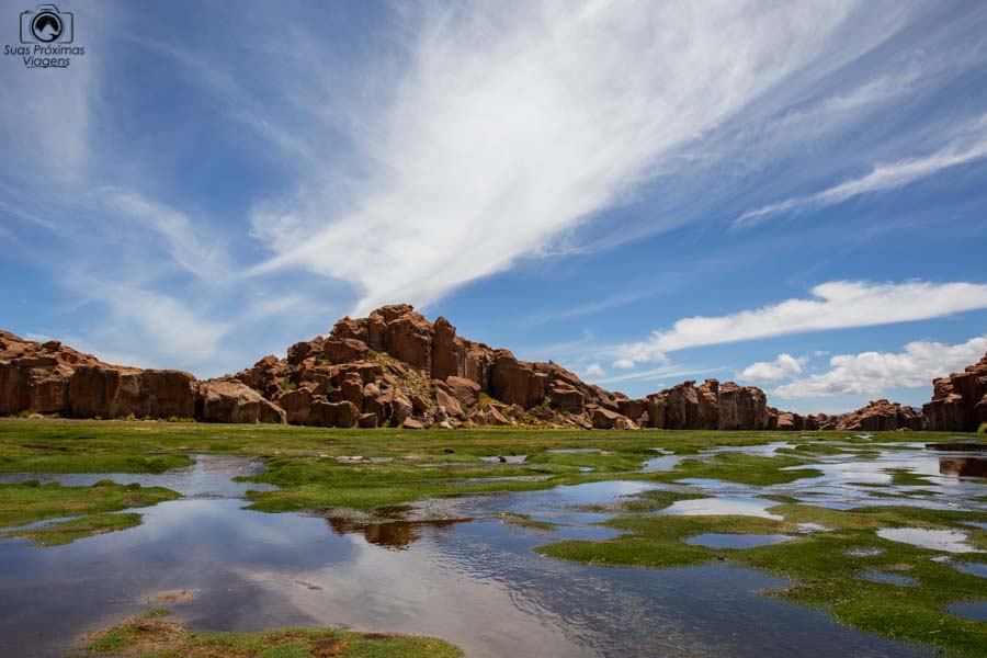 Imagem da Laguna Negra no Sul da Bolívia