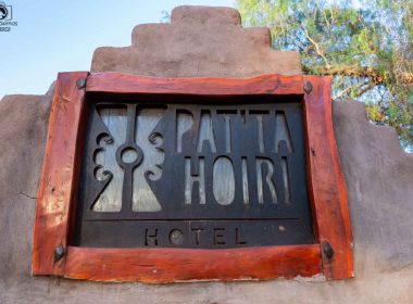 Vista da Placa do Hotel Pat'ta Hoiri