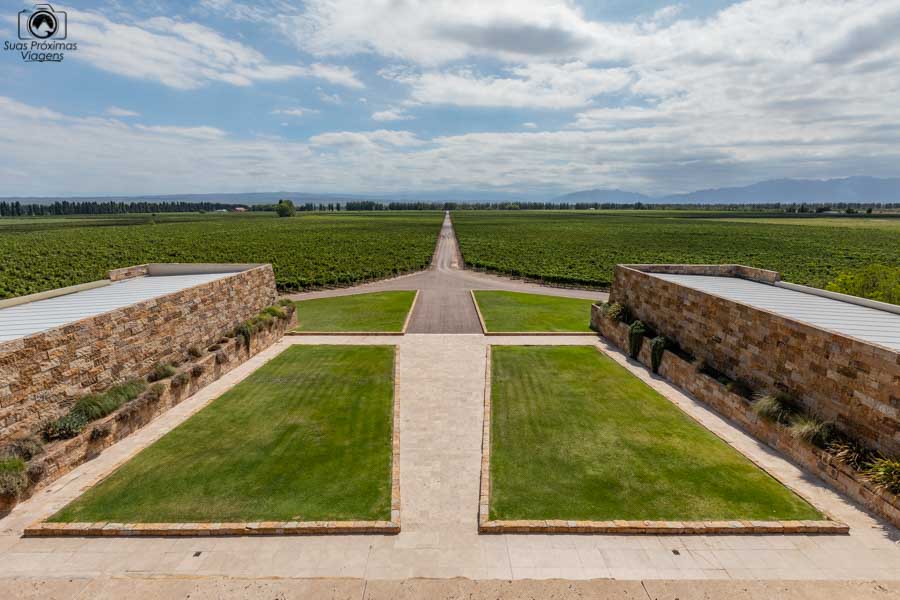 Imagem desde o topo da Catana Zapata em Mendoza