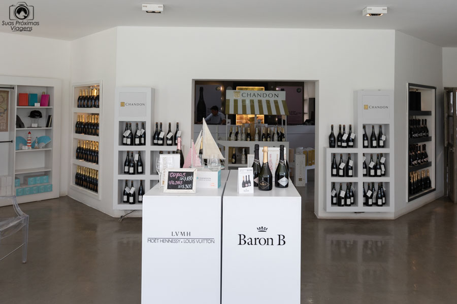 Imagem da Loja da Vinicola Chandon em Mendoza Argentina