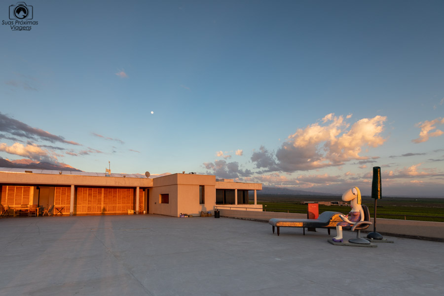 Imagem da área de eventos da Vinícola Monteviejo