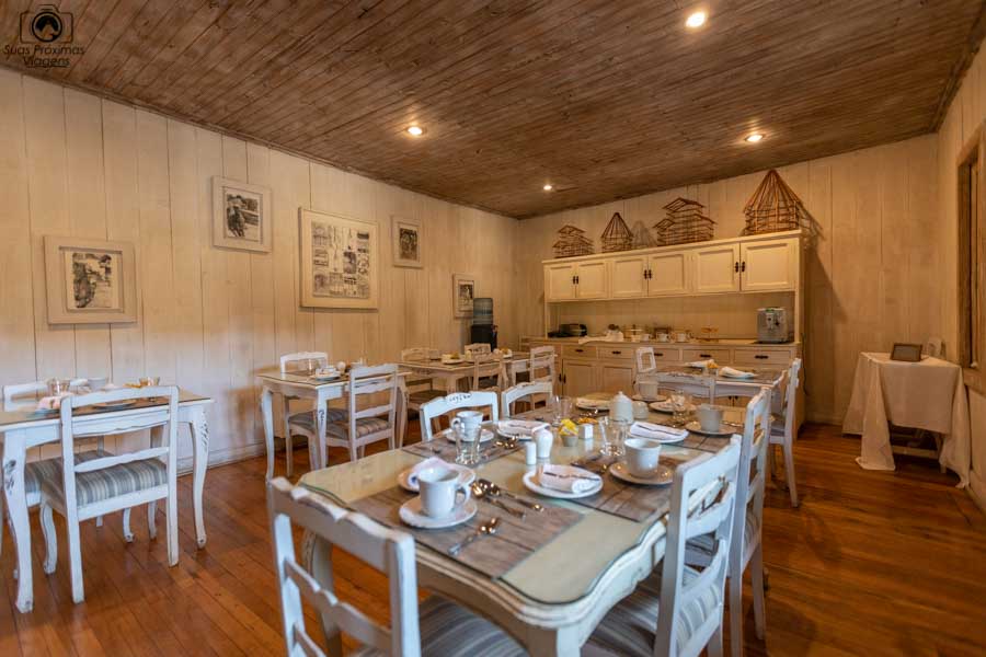 Imagem do café da manha no hotel casa silva no vale do colchagua