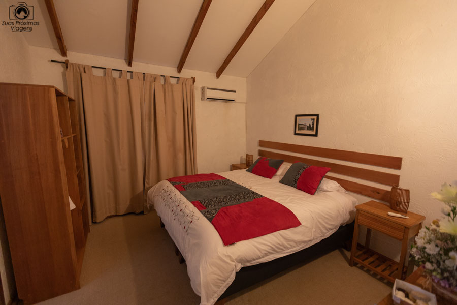 imagem do quarto do hotel parronales em valle de colchagua