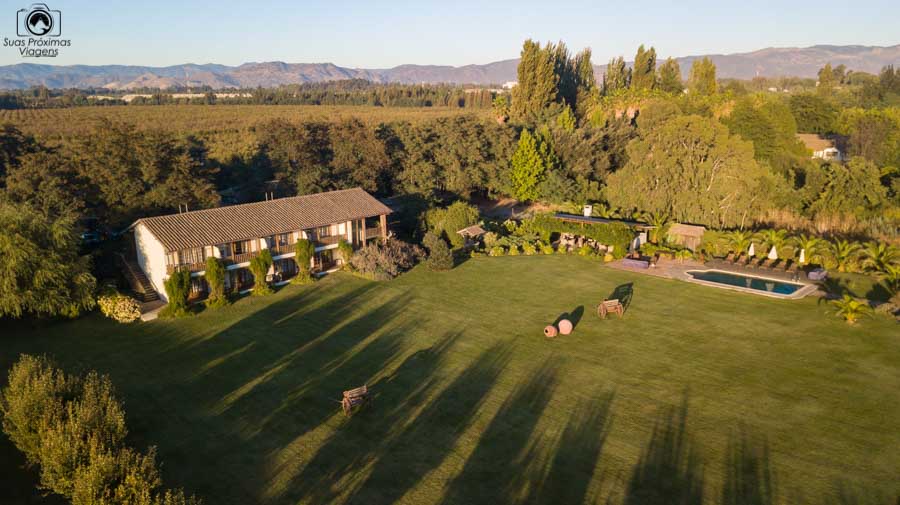 Imagem aérea do Hotel Casa de Campo