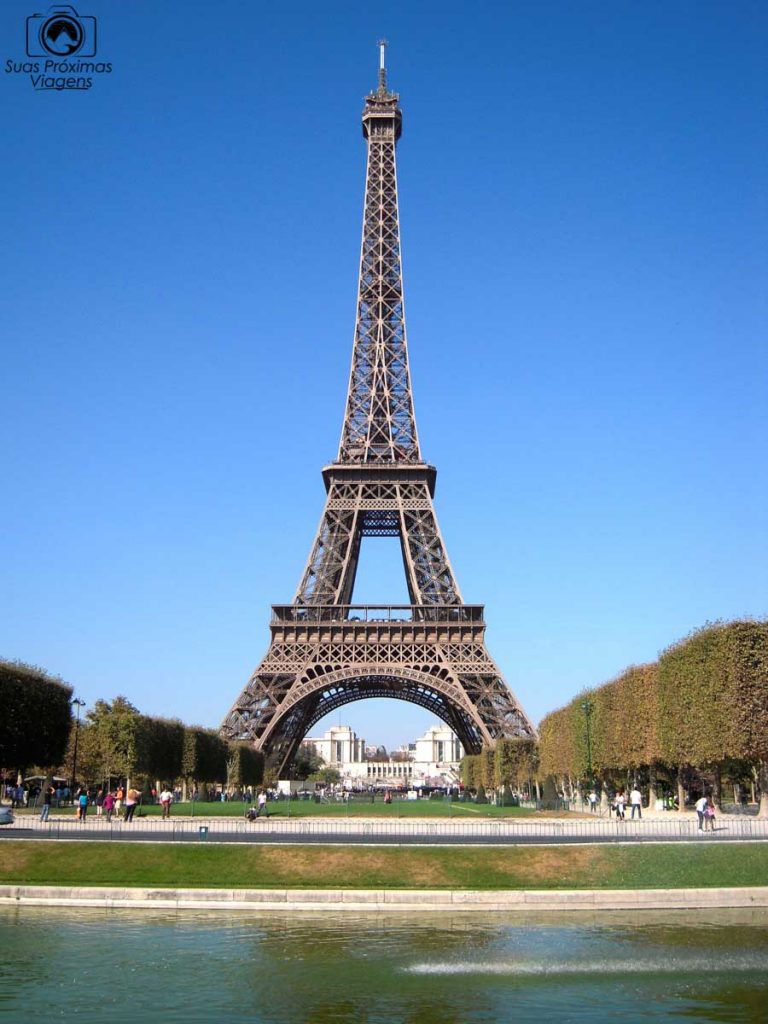 Imagem da torre eiffel em o que fazer em Paris