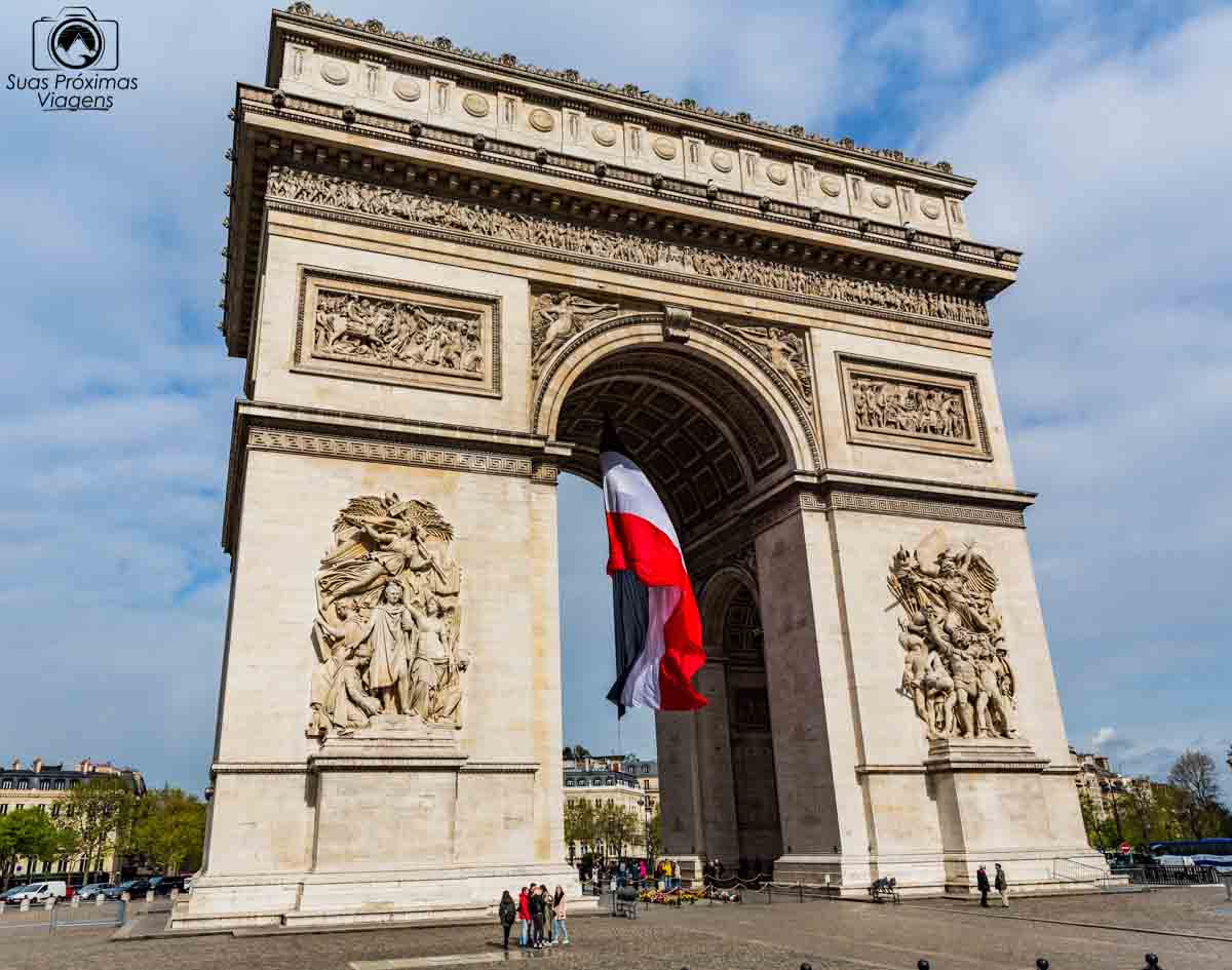 Arc de Triumph em melhores dicas de Paris