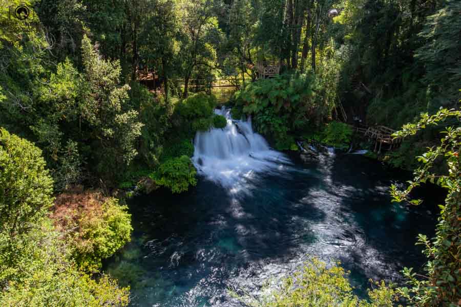 Imagem dos Ojos de Caburgua em Pucón