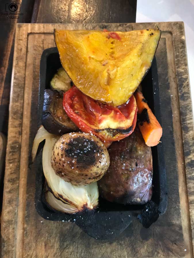 Imagem da porção de Legumes no Alto El Fuego em Bariloche