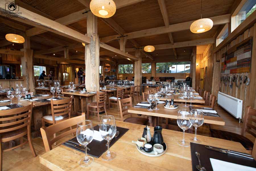 imagem do restaurante do patagonia camp