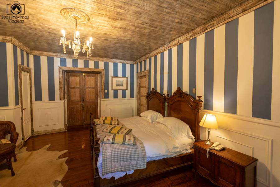 imagem da suite do hotel