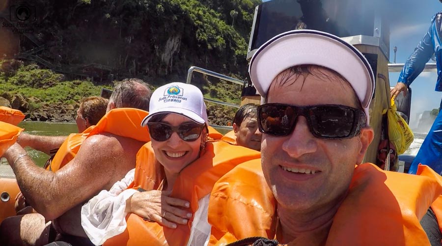 imagem nossa depois de encarar as cataratas do iguaçu - Secos